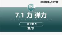 苏科版（2024）八年级下册（2024）一、力 弹力优秀课件ppt