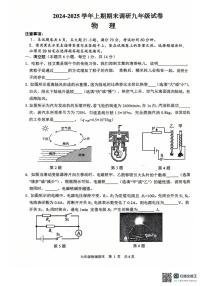 河南省周口市西华县2024-2025学年九年级上学期1月期末物理试题
