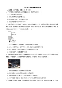 广东省深圳市2024年九年级上学期期末物理试题附答案