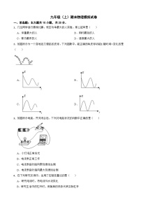 江苏省徐州2024年九年级（上）期末物理模拟试卷附参考答案