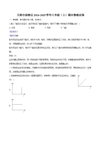 天津市西青区2024-2025学年八年级（上）期末物理试卷-（解析版）