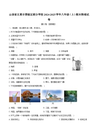 山西省太原市晋源区部分学校2024-2025学年八年级（上）期末物理试卷
