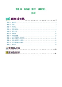 中考物理第一轮复习专题20  电与磁（11题型）（练习）（解析版）