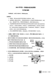 广东省广州市增城中学2024-2025学年九年级上学期期末物理试题