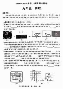 郑州市郑东新区2024-2025学年九年级上学期期末物理试卷及答案
