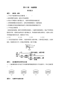 鲁教版（五四学制）（2024）九年级下册第一节 磁现象精品课时练习