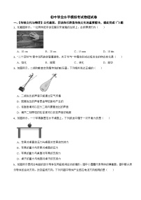 2025年广东省初中学业水平模拟考试物理试卷含答案