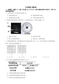 广东省广州市天河区2025年中考物理二模试卷附参考答案