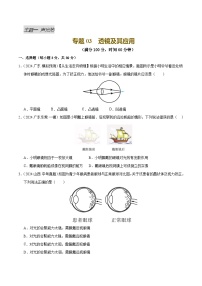 专题03 透镜及其应用（测试）-中考物理一轮复习讲练测（广东专用）