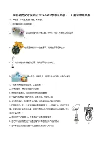 湖北省武汉市汉阳区2024-2025学年九年级（上）期末物理试卷（含解析）