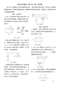 【中考考点基础练】常考专项整合十四 电（磁）学作图   2025年中考物理一轮教材复习（河北）