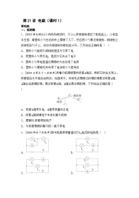 【中考考点基础练】第21讲 电路  2025年中考物理一轮专题练（河北）