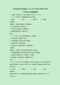 江苏省宿迁市宿城区2024-2025学年九年级上学期1月期末物理试卷（解析版）
