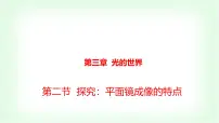 初中沪科版（2024）第二节 探究：平面镜成像的特点图片课件ppt