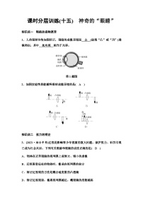 物理八年级全册（2024）第三节 神奇的“眼睛”课后测评