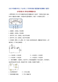 必考实验08 用电压表测量电压--【物理实验】2025年中考物理二轮复习必考实验专项精练