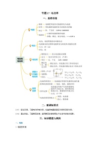 中考物理一轮复习考点训练专题17 电功率（知识梳理+典例+练习）（2份，原卷版+解析版）