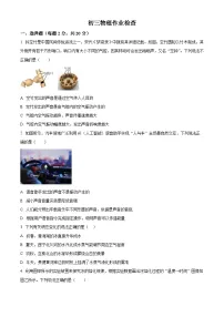河北省石家庄市裕华区石家庄市第四十中学2024-2025学年九年级下学期开学考试物理试题（原卷版+解析版）