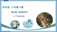 初中物理气体的压强教学演示课件ppt