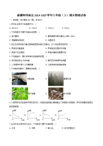 新疆和田地区2024-2025学年八年级（上）期末物理试卷-普通用卷