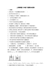2024-2025学年上海市八年级下册期末物理试卷（解析版）