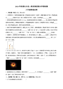 河南省南阳市内乡县第一教育集团2024-2025学年八年级上学期期末物理试题（原卷版+解析版）