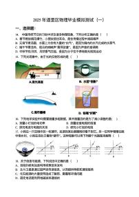 2025年哈尔滨市道里区中考物理零模试卷及答案0318