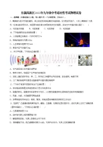 湖北省武汉市东湖高新区2021-2022学年学年度九年级下学期五月物理试卷（word版含答案）
