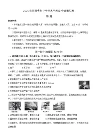 2025年陕西省初中学业水平考试全真模拟卷-物理