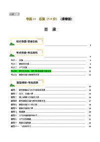 专题10 压强（讲义，5大考点11大题型）-中考物理一轮复习讲练测（全国通用）