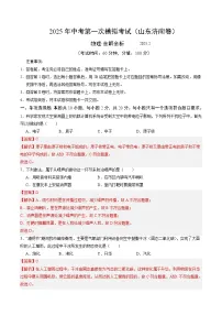 2025年中考第一次模拟考试卷：物理（山东济南卷）（解析版）