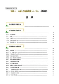 2025年中考物理复习专题复习专题05 内能 内能的利用（讲义）（解析版）
