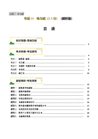 2025年中考物理复习专题复习专题19 电与磁 （讲义）（解析版）