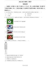 【全套精品专题】学校复习专题精讲人教版试卷练习2022-2023南雅八下期中物理试卷(试卷带解析）