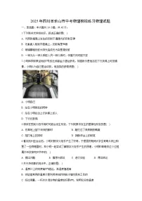 【物理】2025年四川省乐山市中考模拟试卷（解析版）