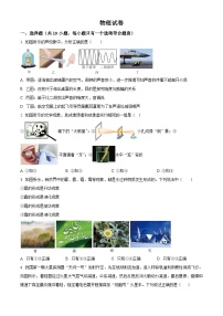 2025年陕西省西安市铁一中学中考一模物理试题（原卷版+解析版）