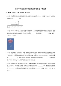 2025年河南省周口市西华县中考物理一模试卷