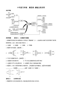 2025年中考物理复习学案  第四讲 透镜及其应用