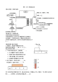 2025年中考物理复习学案 第一讲 机械运动