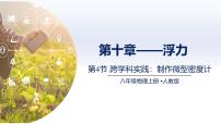 初中物理跨学科实践：制作微型密度计评课课件ppt