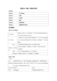 专题05 内能 内能的利用 知识精讲（含答案）2025年中考物理一轮复习重难题型精讲精练（全国通用）[完整版]