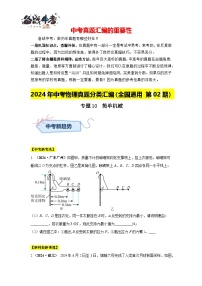专题10  简单机械（第02期）-【真题汇编】2024年中考物理真题分类汇编（全国通用）