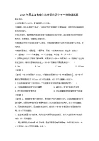 2025年黑龙江省哈尔滨市香坊区中考一模[中考模拟]物理试卷（解析版）