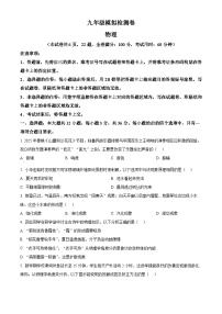 2025年湖南省益阳市中考模拟物理试题（中考模拟）