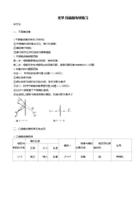 2025年中考物理复习压轴题专项练习-- 光学(含解析）