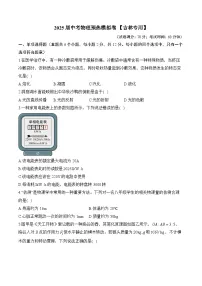 2025届中考物理模拟卷 【吉林专用】