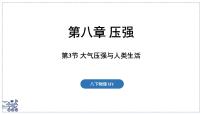 沪粤版（2024）八年级下册（2024）大气压强与人类生活教课ppt课件