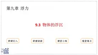 初中物理沪粤版（2024）八年级下册（2024）物体的浮沉课文内容课件ppt