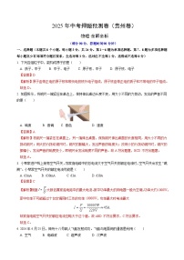 2025年中考押题预测卷：物理（贵州卷）（解析卷）