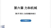 物理沪粤版（2024）弹力力的测量和表示图文课件ppt